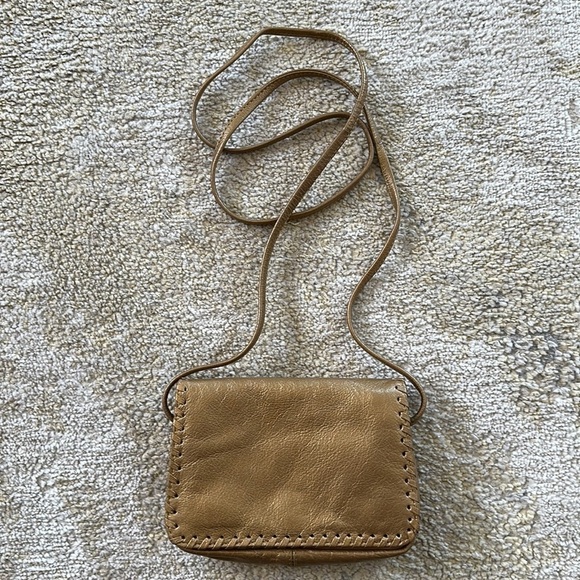Vintage leather crossbody - Picture 3 of 4